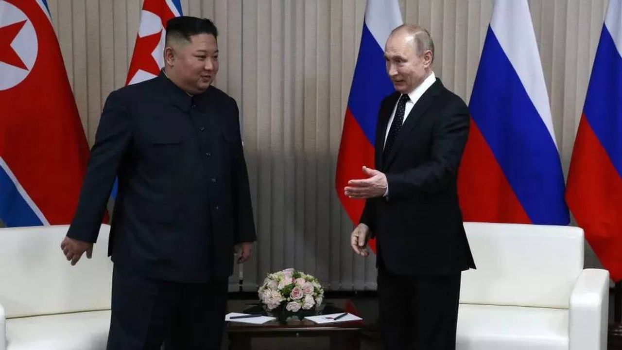 Kuzey Kore lideri Kim'in, Putin'le görüşmek üzere Rusya'ya doğru yola çıktığı düşünülüyor