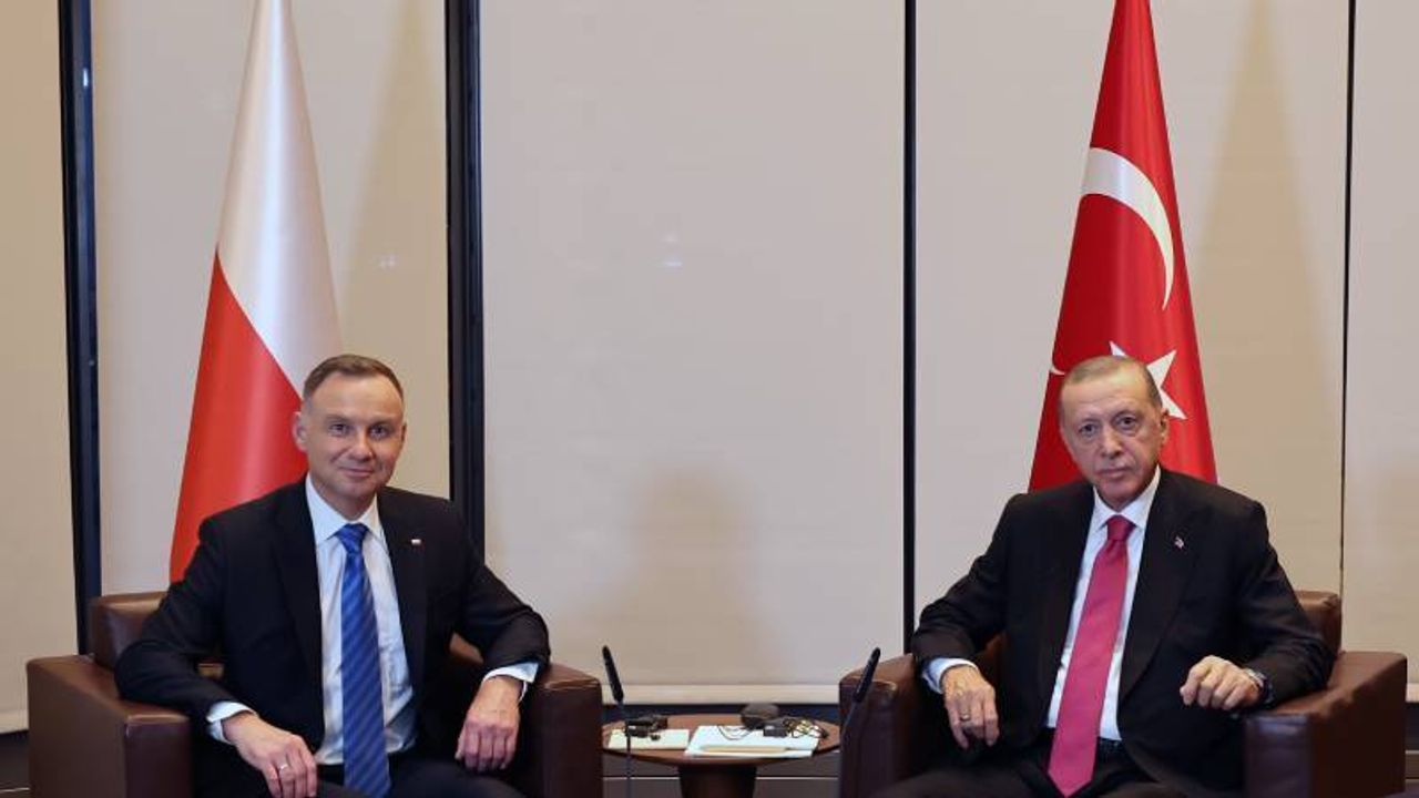 Cumhurbaşkanı Erdoğan, Polonya Cumhurbaşkanı Duda ile New York'ta görüştü