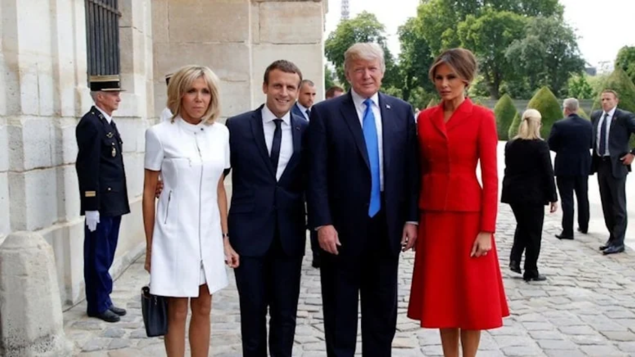 First Lady Macron: Donald Trump eşinin sözünden çıkmıyor