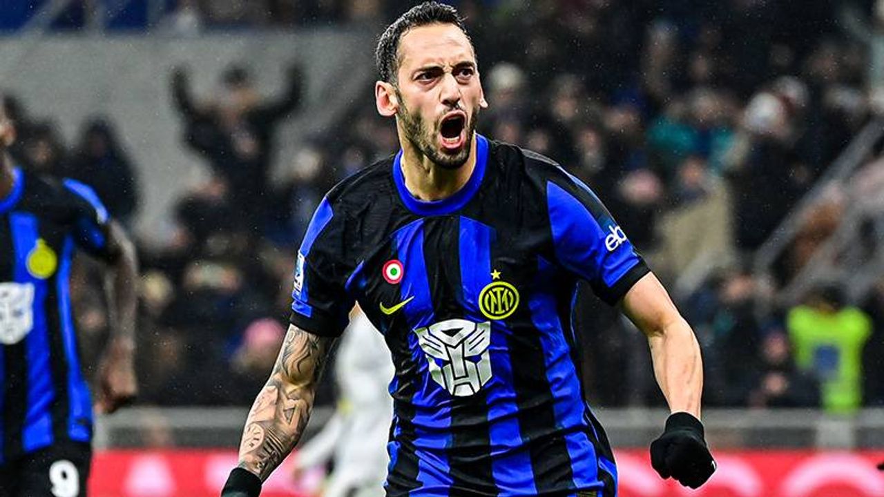 Hakan Çalhanoğlu coştu, Inter farka koştu