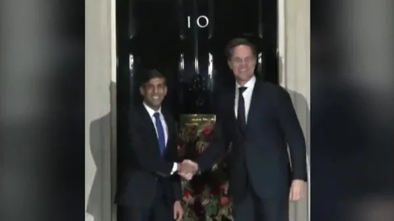 İngiltere Başbakanı Sunak ve Hollanda Başbakanı Rutte kapıda kaldı