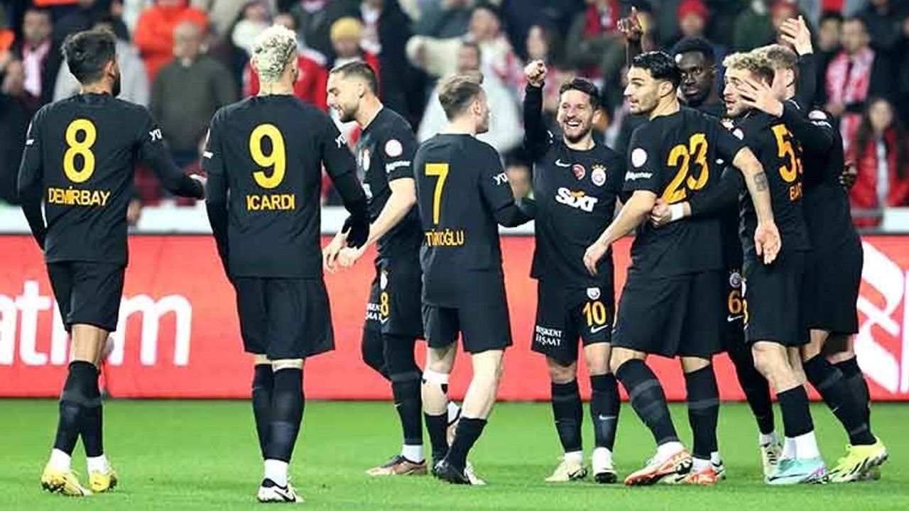 Galatasaray Samsun'dan mutlu dönüyor! Samsunspor 0-2 Galatasaray