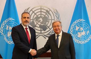 Dışişleri Bakanı Fidan, BM Genel Sekreteri Guterres ile görüştü