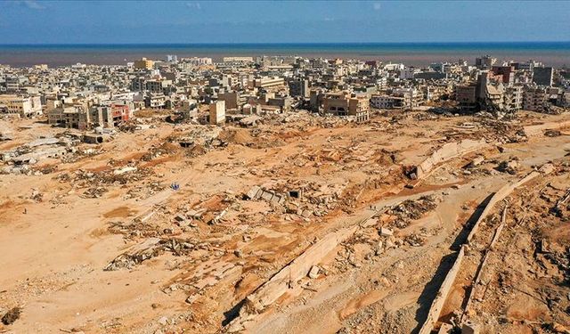 Sel felaketinin yaşandığı Libya'ya 24 ülkeden 70'ten fazla yardım uçağı ulaştı