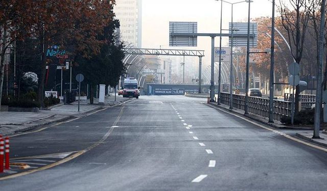 Ankara'da bugün bazı yollar trafiğe kapatılabilir