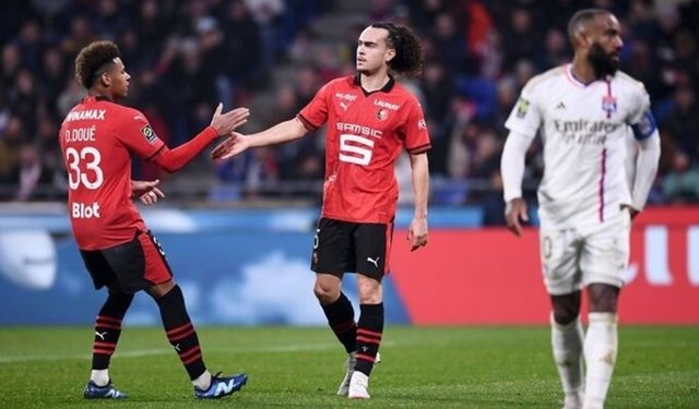 Rennes, Lyon'u 3 golle devirdi