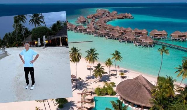 AKP’li aday Hüseyin Filiz’in Maldivler’de fotoğraf çektirdiği otelde 5 gecelik paket tur 82 bin lira
