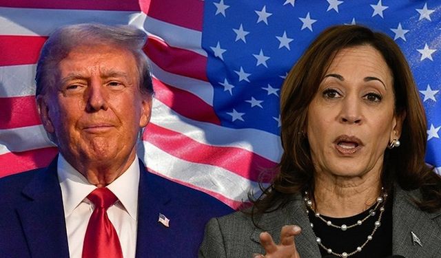 Canlı yayın öncesi ABD'de seçim anketleri açıklandı: Donald Trump ve Kamala Harris başa baş durumda