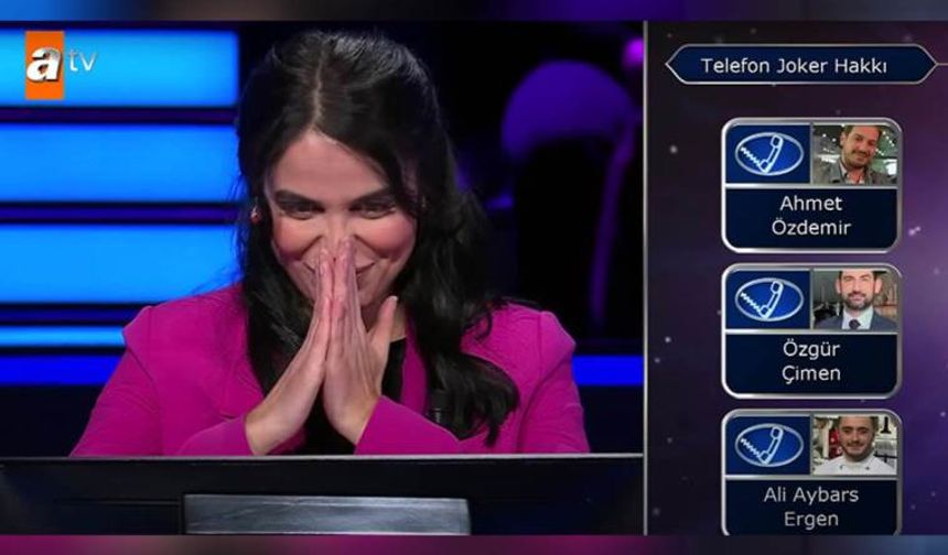 Kim Milyoner Olmak İster'de ODTÜ mezunu jokerin bile cevaplayamadığı soru