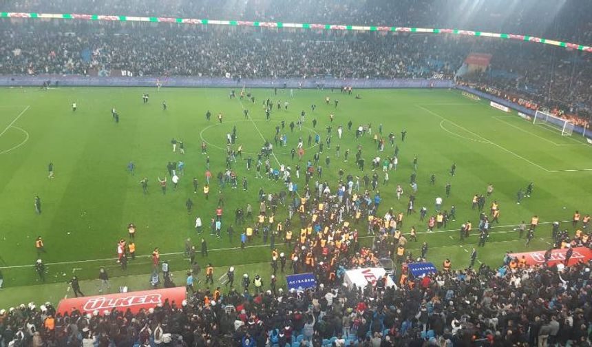 Trabzonspor-Fenerbahçe derbisinden sonra çıkan olaylarla ilgili flaş gelişme: İçişleri Bakanı Yerlikaya açıkladı