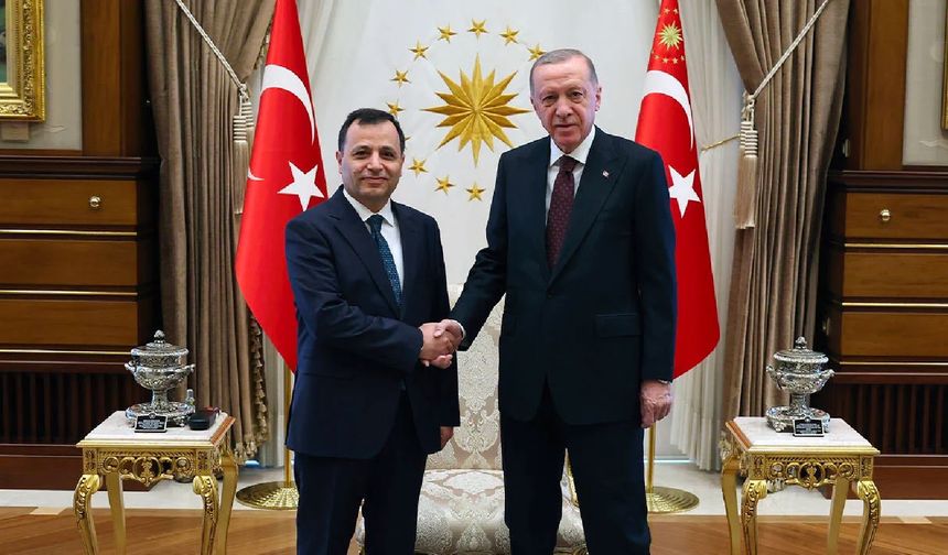 Erdoğan, AYM Başkanı Zühtü Arslan ile görüştü