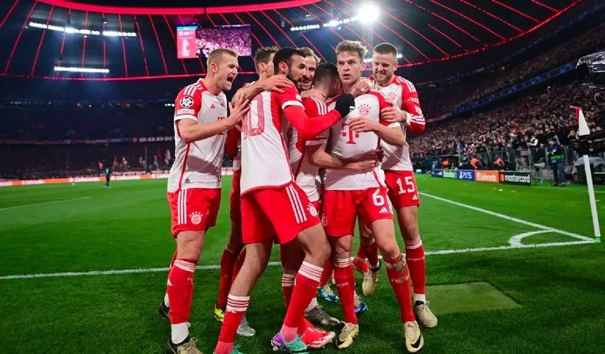Şampiyonlar Ligi’nde Bayern Münih yarı finale yükseldi
